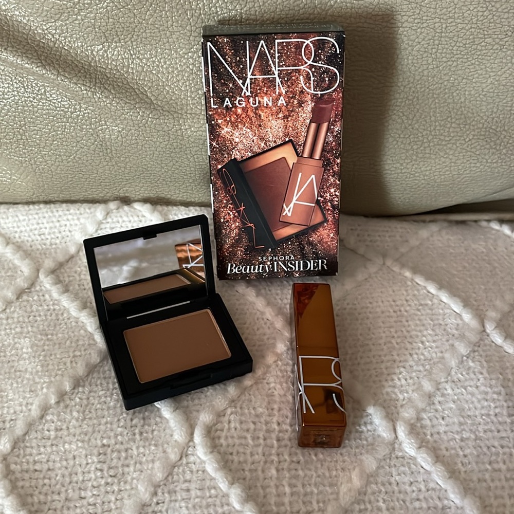 NIB NARS SEPHORA Laguna Bronzer & Lipstick Set - Picture 3 of 3